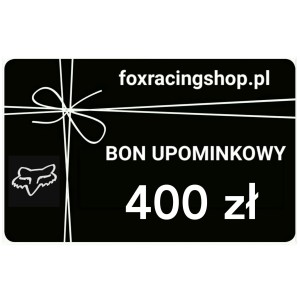 Bon upominkowy  400 zł